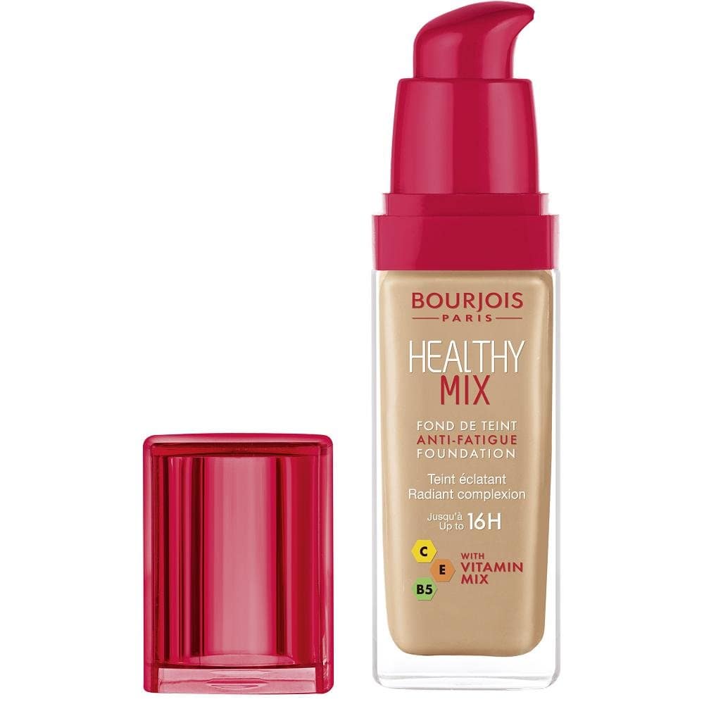 Bourjois- Healthy Mix Anti-Fatigue. Foundation. 55 Dark beige. 30 ml – 1 fl oz - My Store