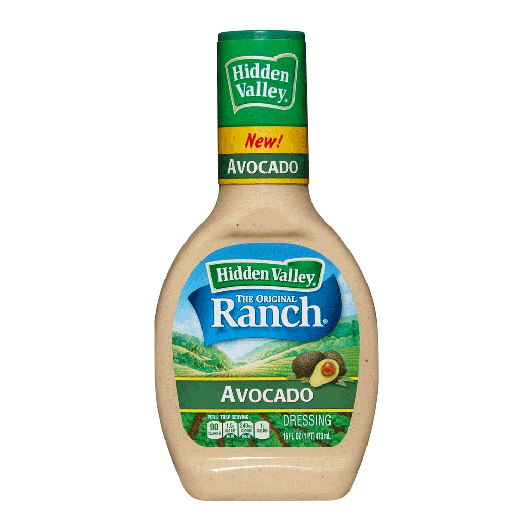 Hidden Valley Avocado Ranch Dressing 473ml