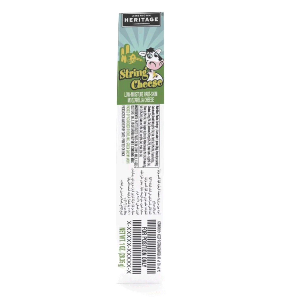 American Heritage String Cheese 30g