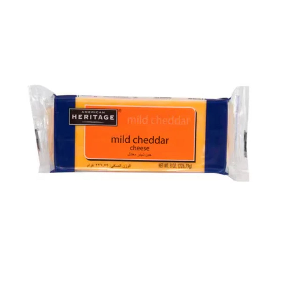 American Heritage Mild Cheddar Cheese 226.79g - Snapcart.pk