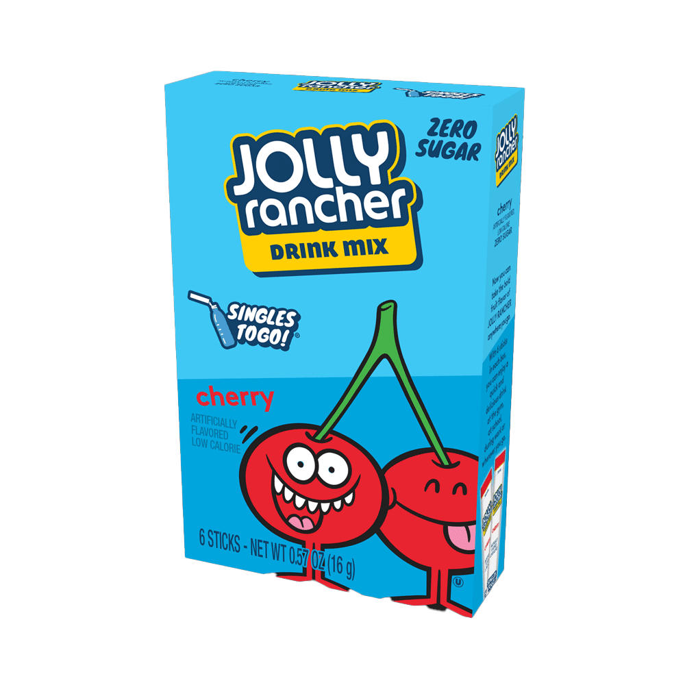 Jolly Rancher Zero Sugar Cherry Drink Mix 16g - Snapcart.pk