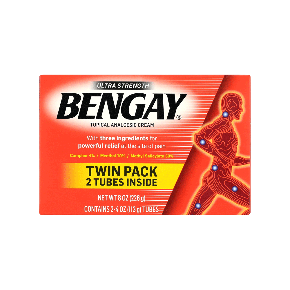 Bengay Topical Analgesic Cream Twin Pack 226g