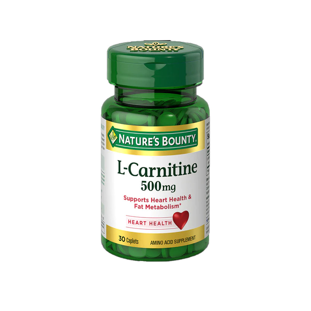 Natures Bounty L-carnitine 500 Mg 30 Cap - Snapcart.pk