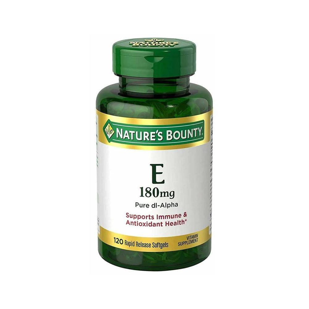Natures Bounty E 180mg 120s - Snapcart.pk