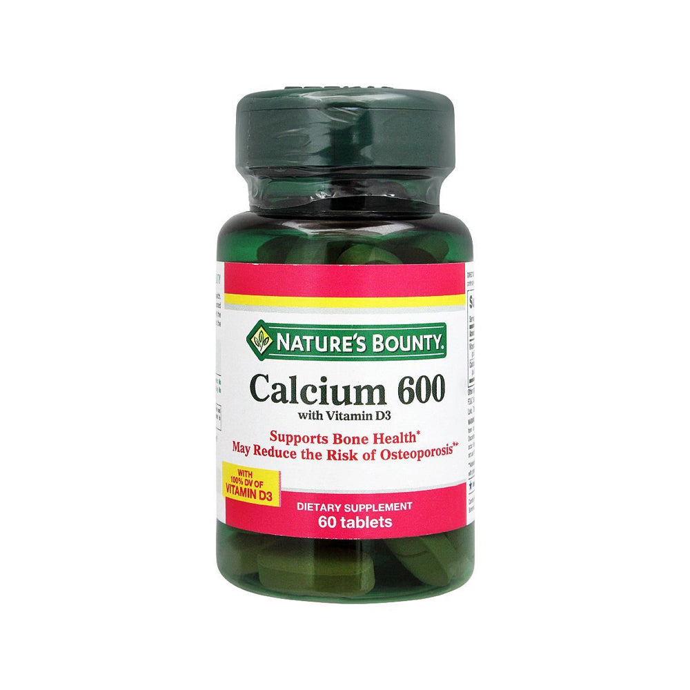 Natures Bounty Calcium 600 60 Tab - Snapcart.pk