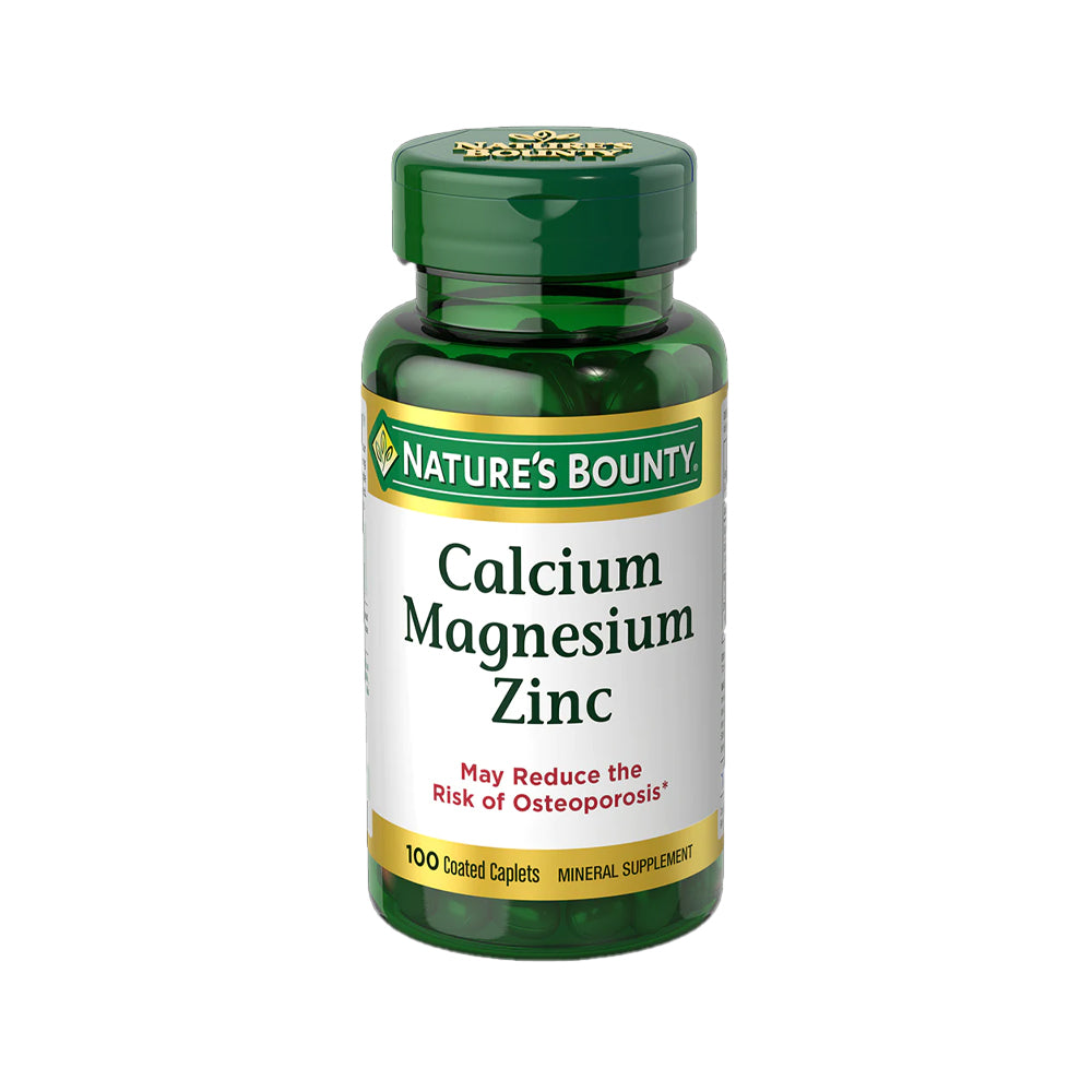 Natures Bounty Calcium Magnesium Zinc 100s - Snapcart.pk