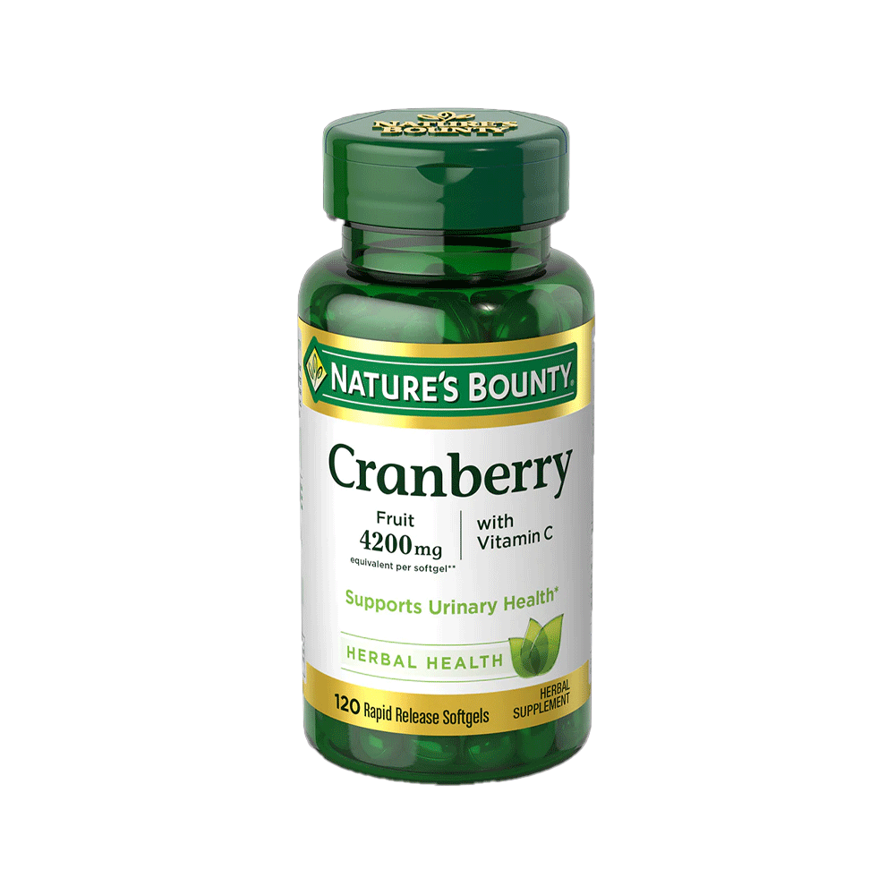 Natures Bounty Cranberry Fruit 4200mg 120s - Snapcart.pk