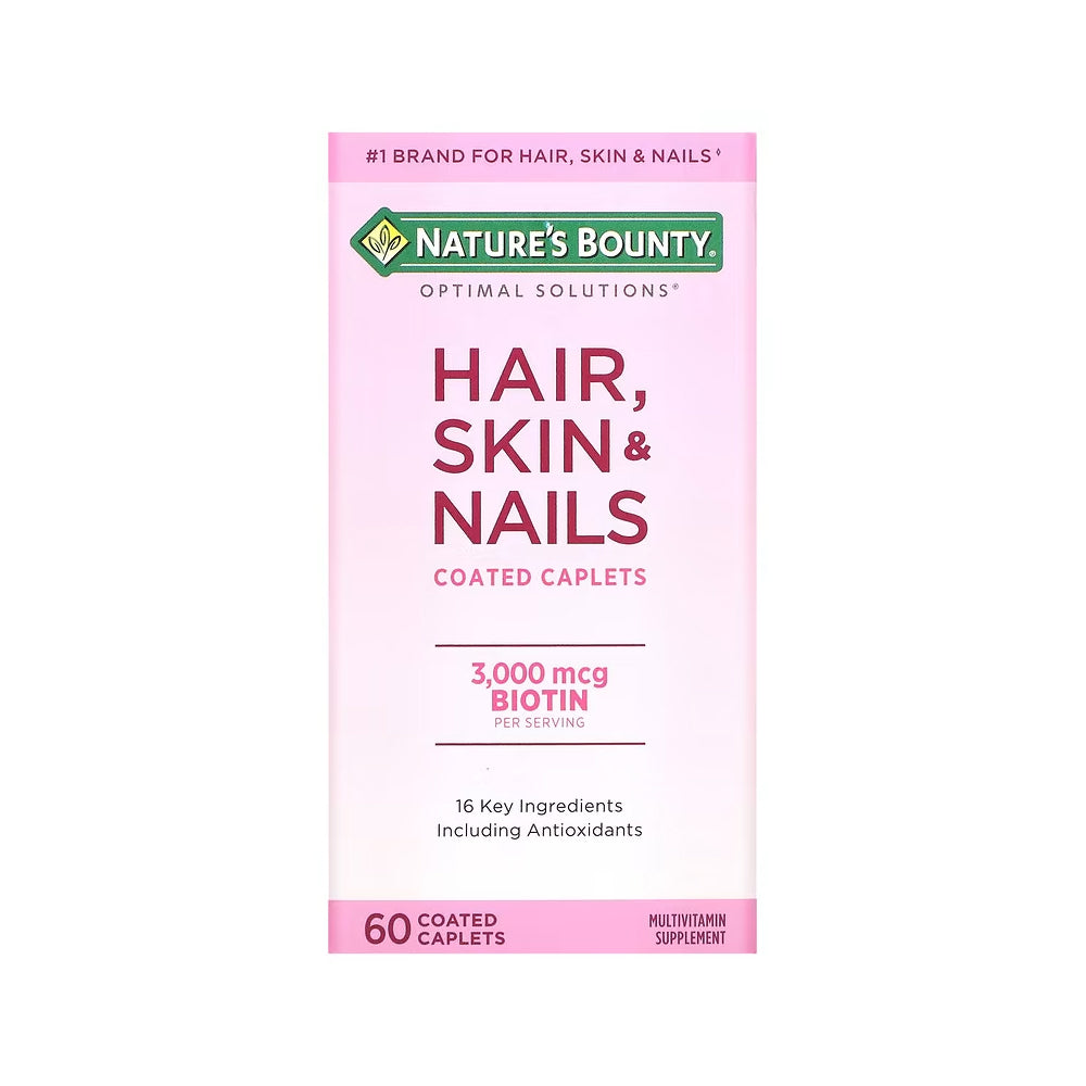Natures Bounty Hair Skin & Nails 60 Cap - Snapcart.pk