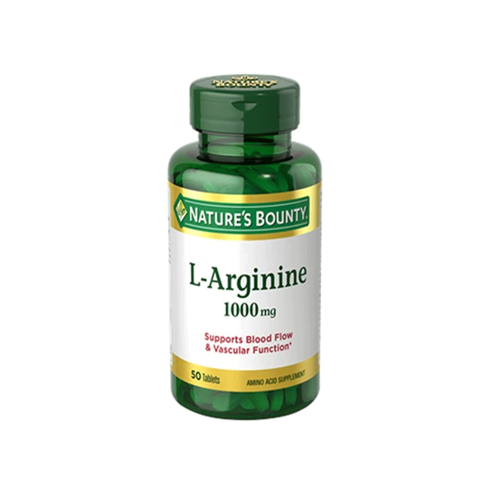 Natures Bounty L-arginine 1000mg Tablet 50s - Snapcart.pk
