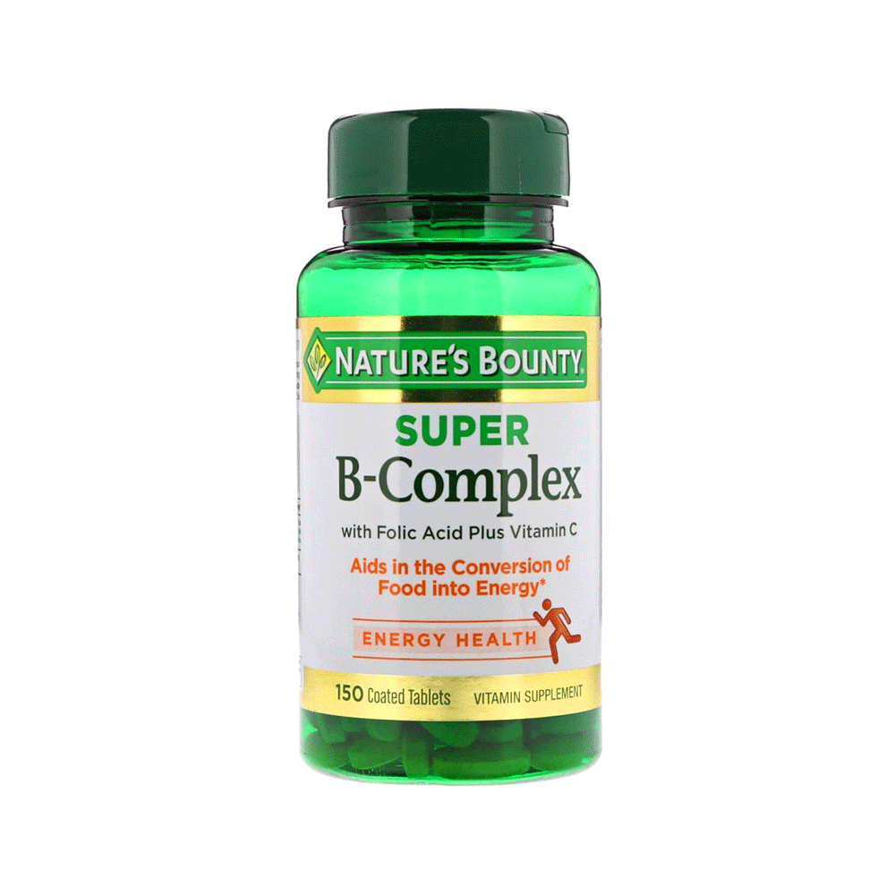 Natures Bounty Super B-complex Tab 150s - Snapcart.pk