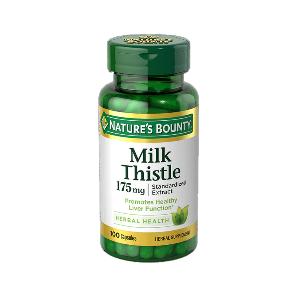 Natures Bounty Milk Thistle 175mg Capsules 100s - Snapcart.pk