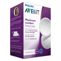 Philips Avent Disposable Breast Pads White 100`s SCF254/10
