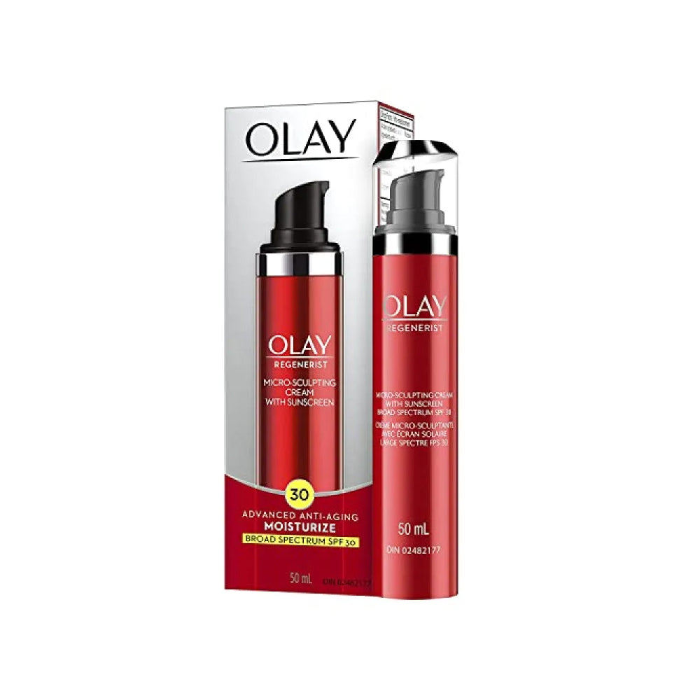 Olay Micro-sculpting Cream With Sunscreen Spf-30 50ml - Snapcart.pk