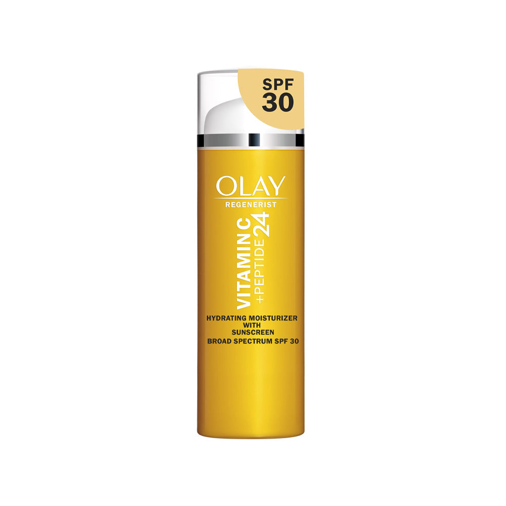 Olay Vitanmin C + Peptide 24 Hydrating Moisturizer Spf 30 50ml - Snapcart.pk