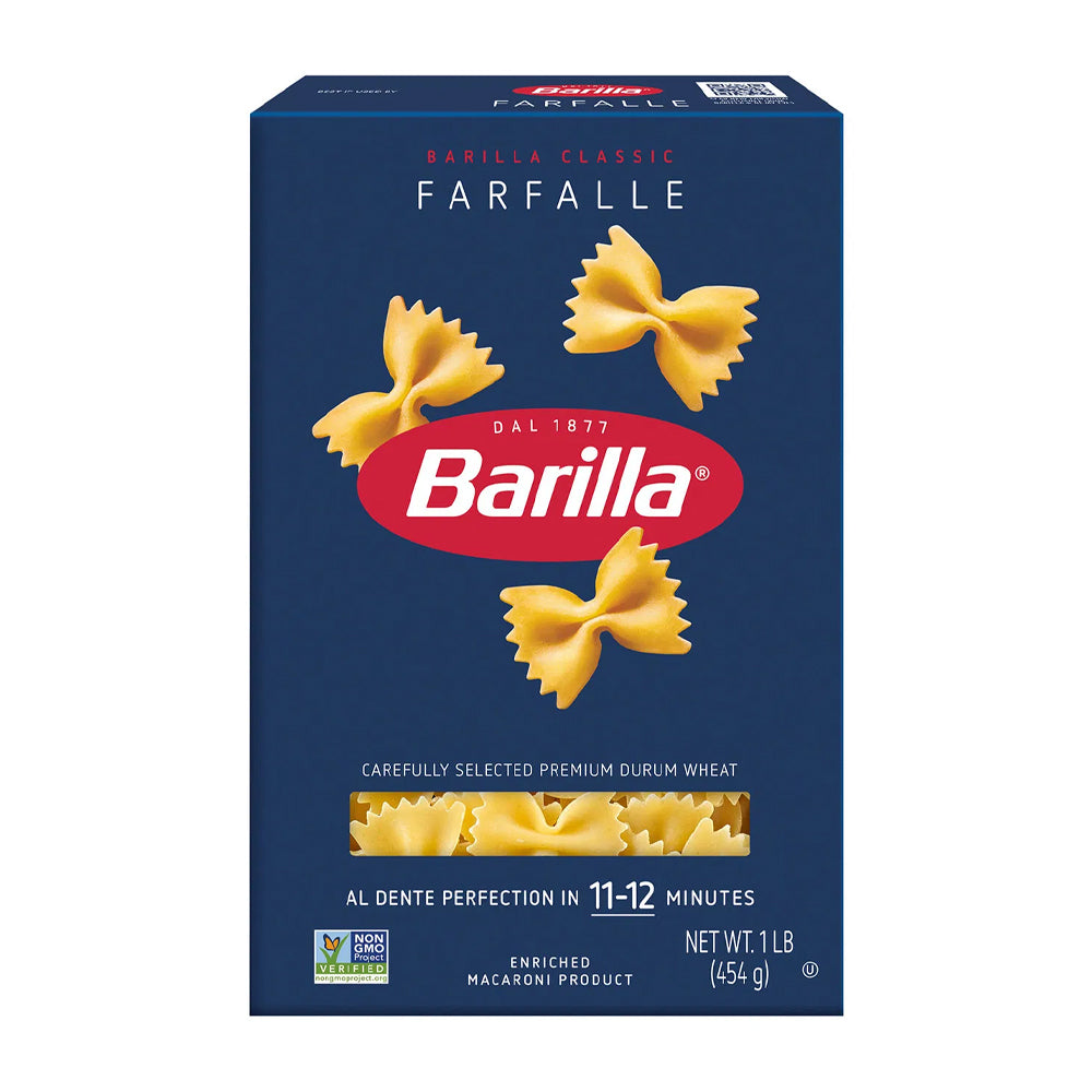 Barilla Farfalle Pasta Box 454g