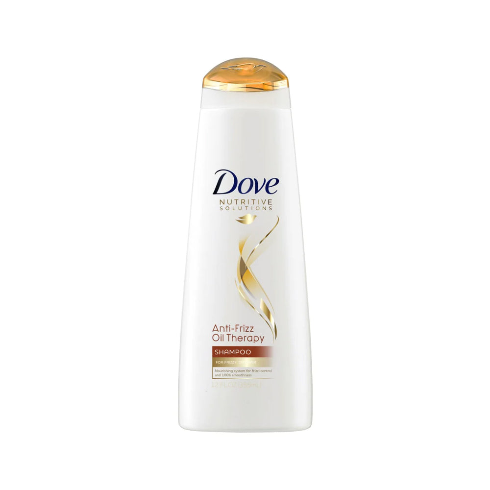 Dove Anti-frizz Oil Therapy Shampoo 355ml - Snapcart.pk