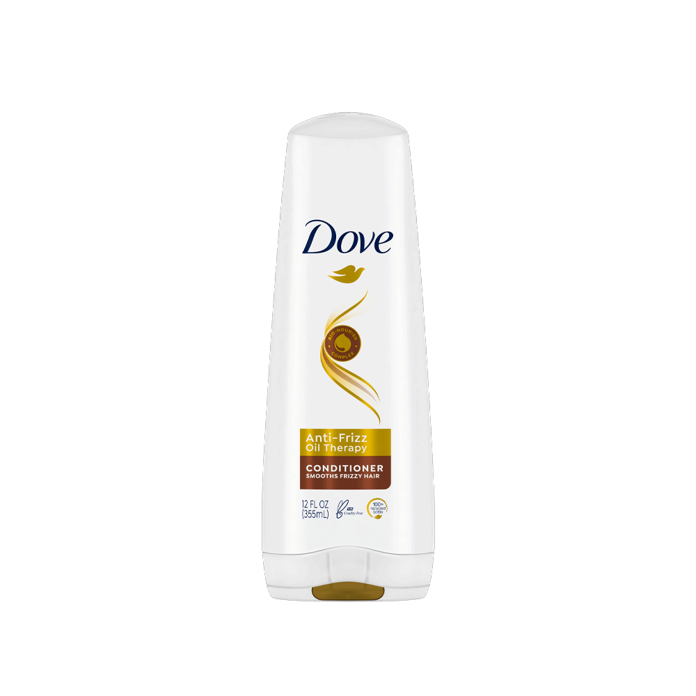 Dove Conditioner Anti-frizz Oil Therapy 355ml - Snapcart.pk