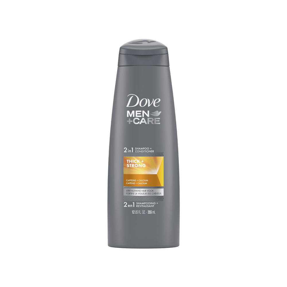 Dove Men Shampoo Thick+strong 355ml U.s.a - Snapcart.pk
