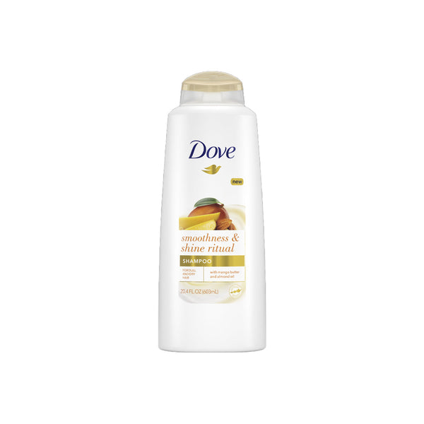 Dove Smoothness & Shine Ritual Shampoo 603ml - Snapcart.pk