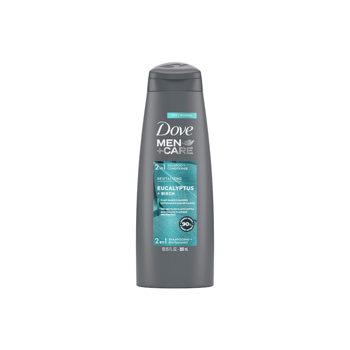 Dove Men+care Ecualyptus+brich 2in1 Shampoo+conditioner 355ml - Snapcart.pk