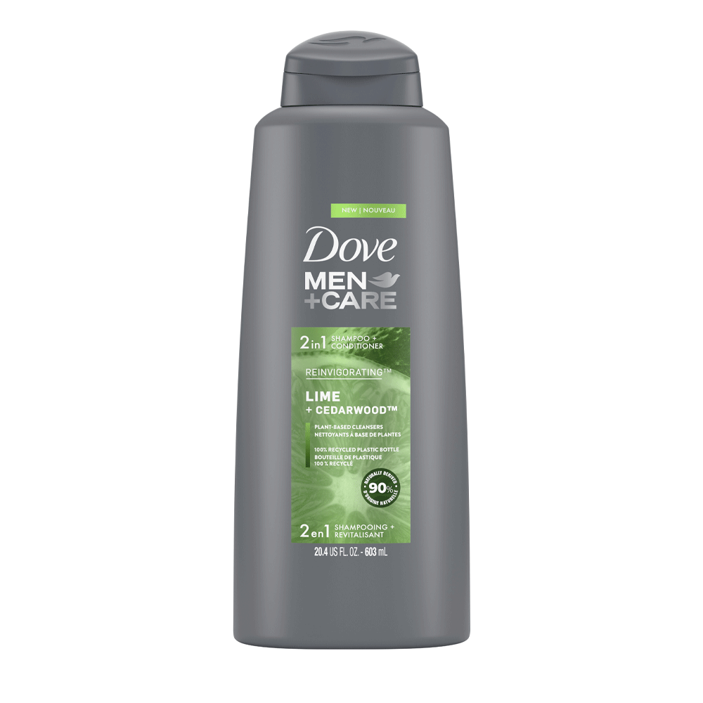 Dove Men+care Lime+cedarwood 2in1 Shampoo+conditioner 603ml