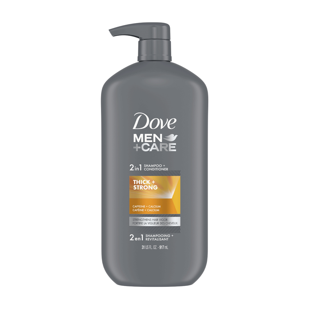 Dove Men+Care 2in1 Thick+Strong 917ml - Snapcart.pk