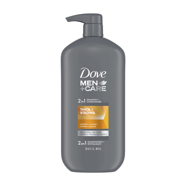 Dove Men+Care 2in1 Thick+Strong 917ml - Snapcart.pk