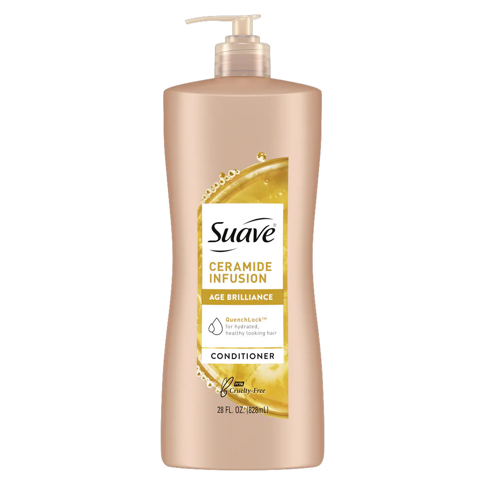 Suave Ceramide Infusion Age Brilliance Conditioner 828ml