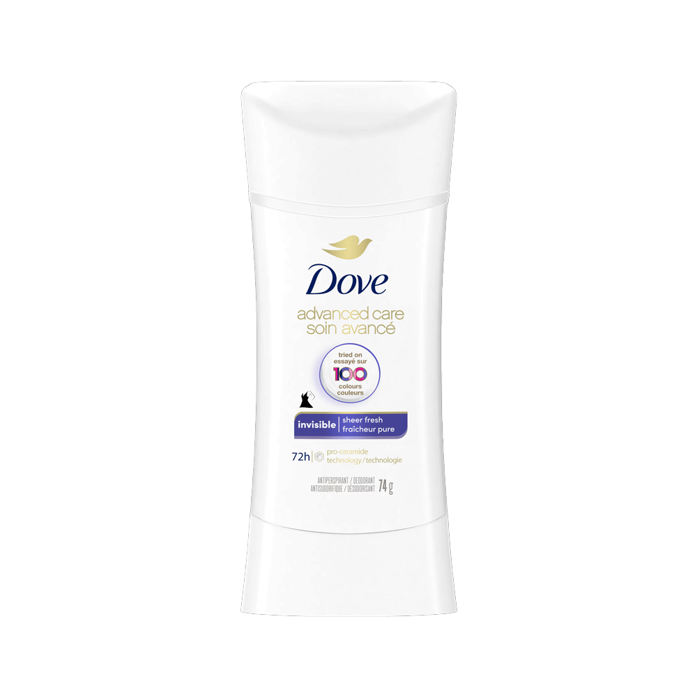 Dove Advanced Care Invisible Sheer Fresh Deodorant Stick 74g