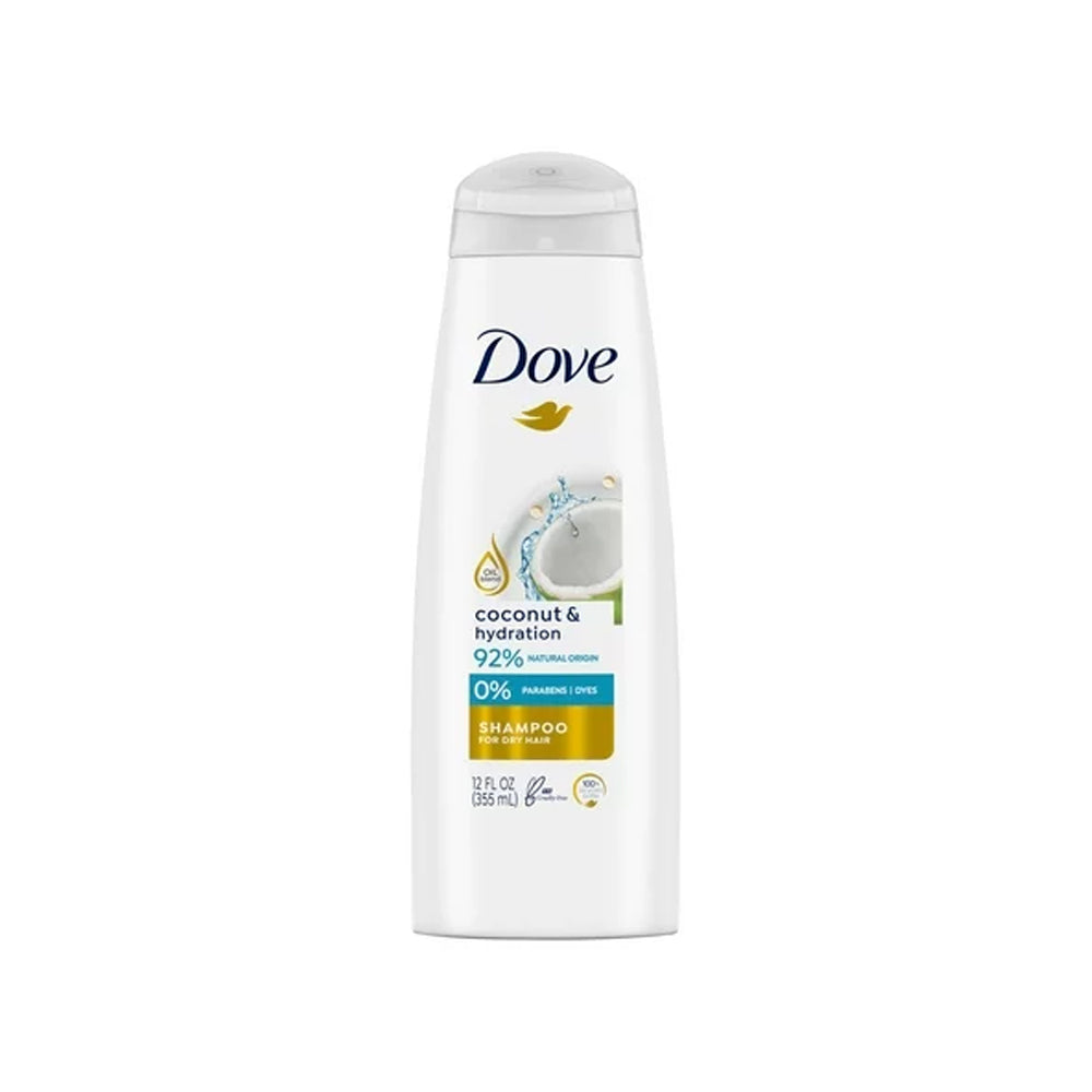 Dove Coconut & Hydration Shampoo 355ml - Snapcart.pk