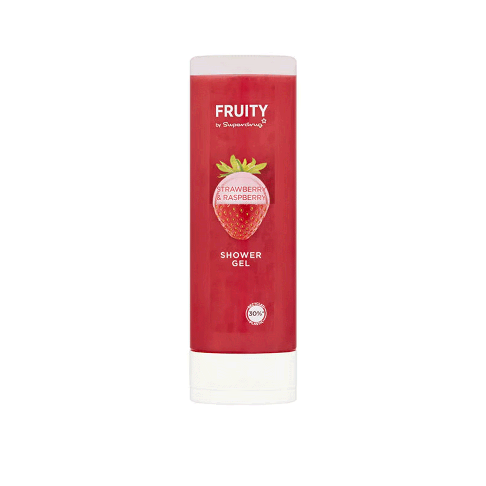 Superdrug Fruity Strawberry & Raspberry Shower Gel 250ml Superdrug