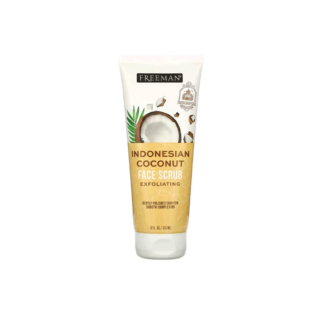 Freeman Indonesian Coconut Face Scrub Exfoliating 175ml - Snapcart.pk