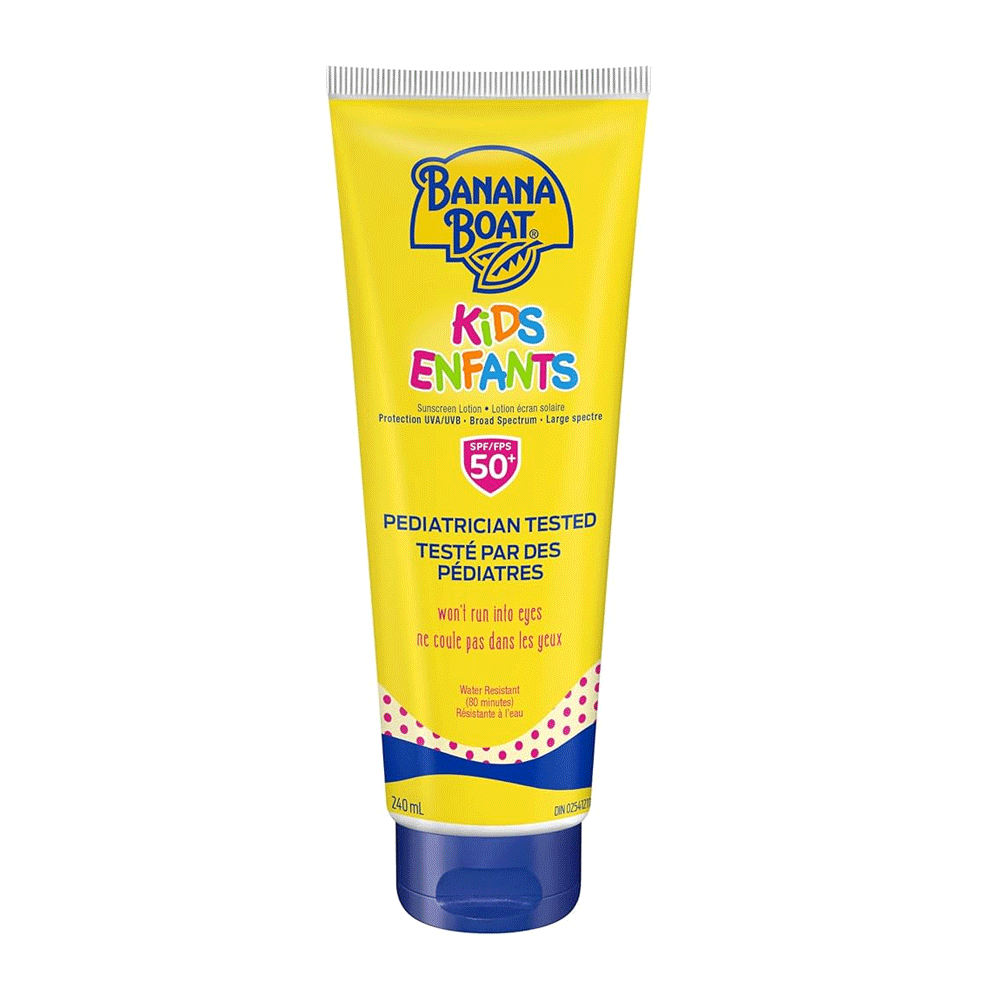Banana Boat Kids Enfants Spf 50+ Sunscreen Lotion 240ml