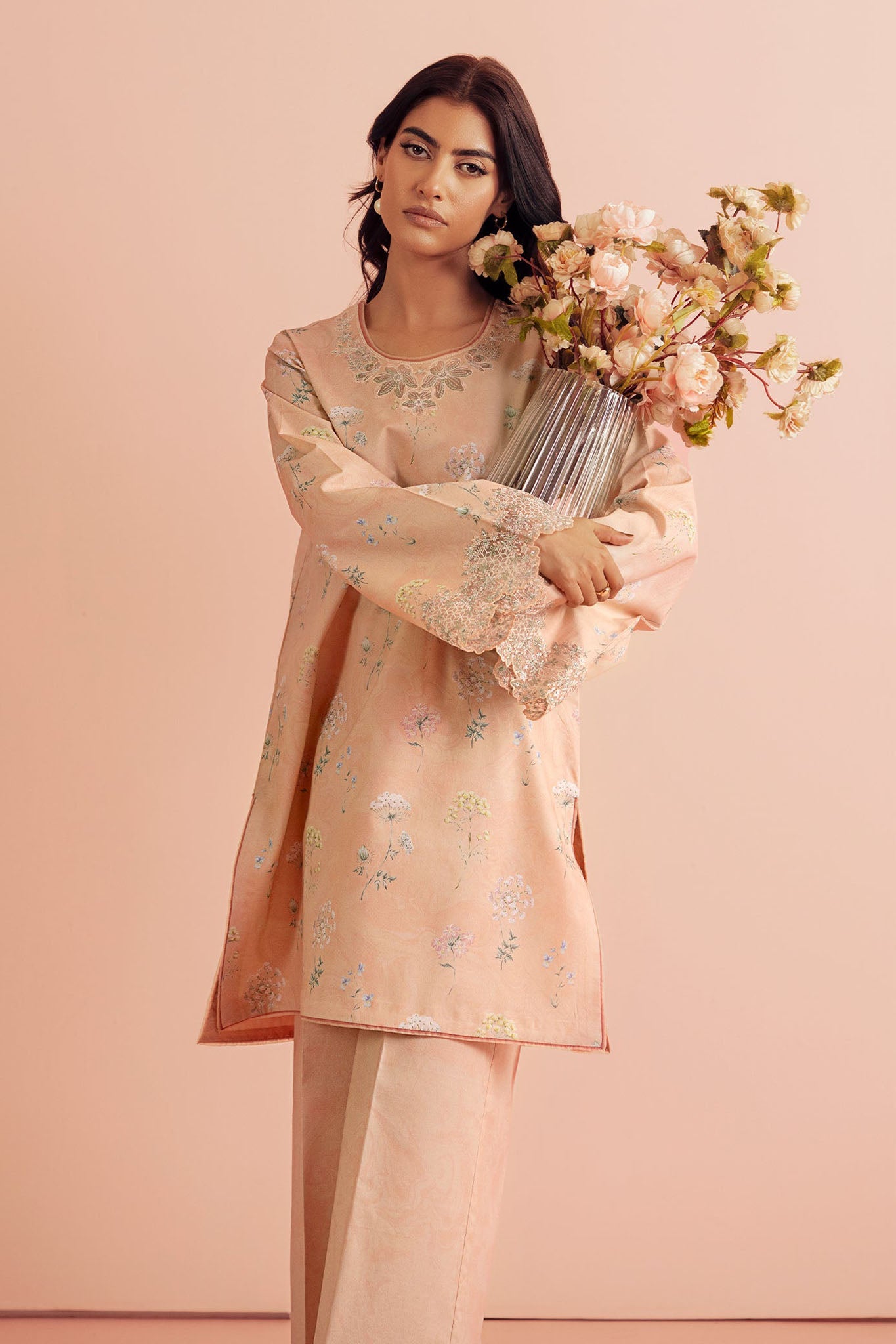 Daffodils By Seran Unstitched 2 Piece Lawn Collection'2025-08-Layana