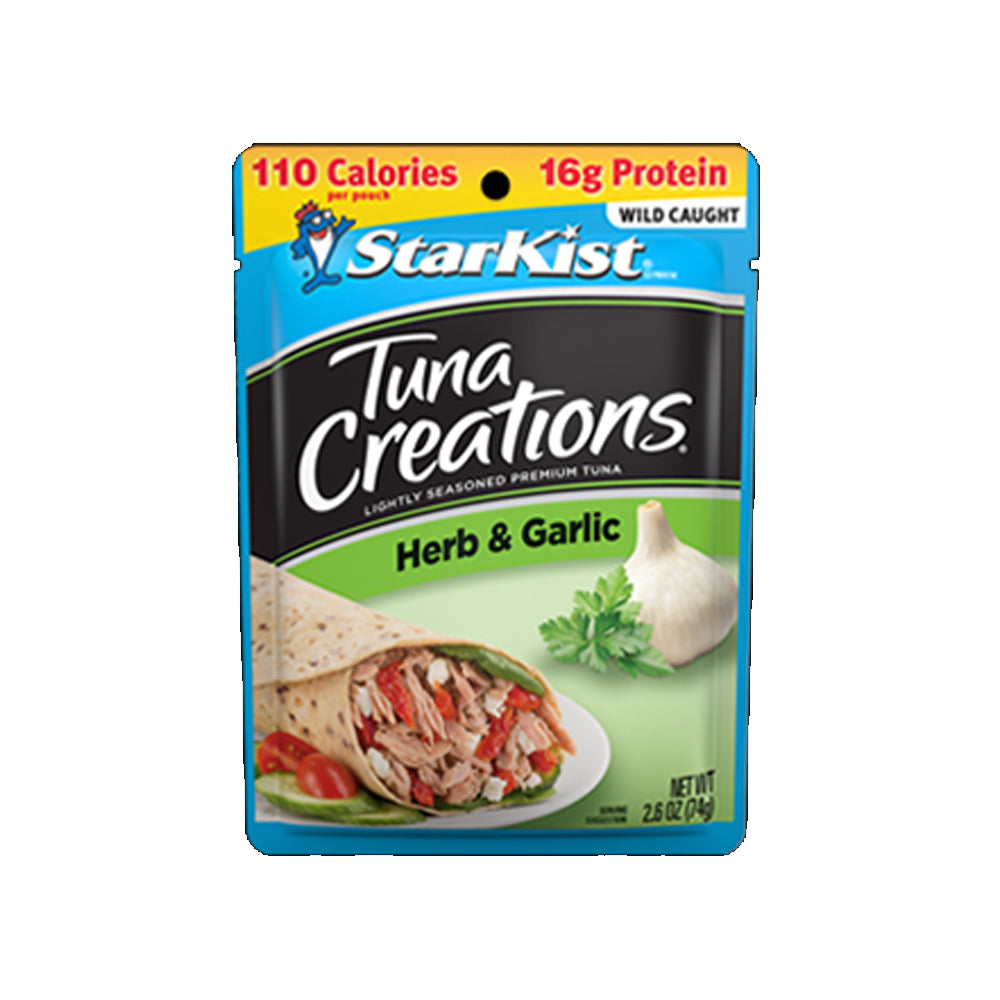 Starkist Tuna Creations Herb & Garlic Tuna 74g - Snapcart.pk