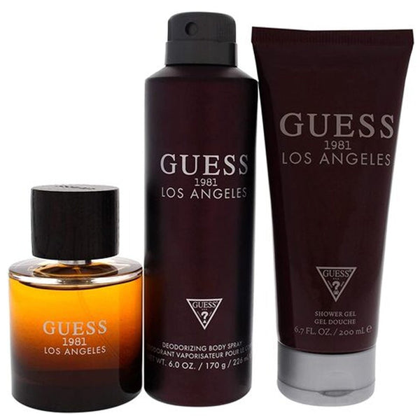 Guess 1981 Los Angeles Men Set EDT 100Ml+B Spray 226Ml+S Gel 200Ml