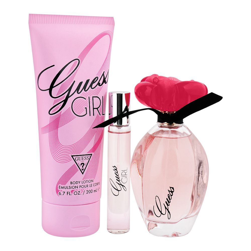 Guess Girl Giftset EDT 100Ml+EDT 15Ml+Body lotion 200Ml