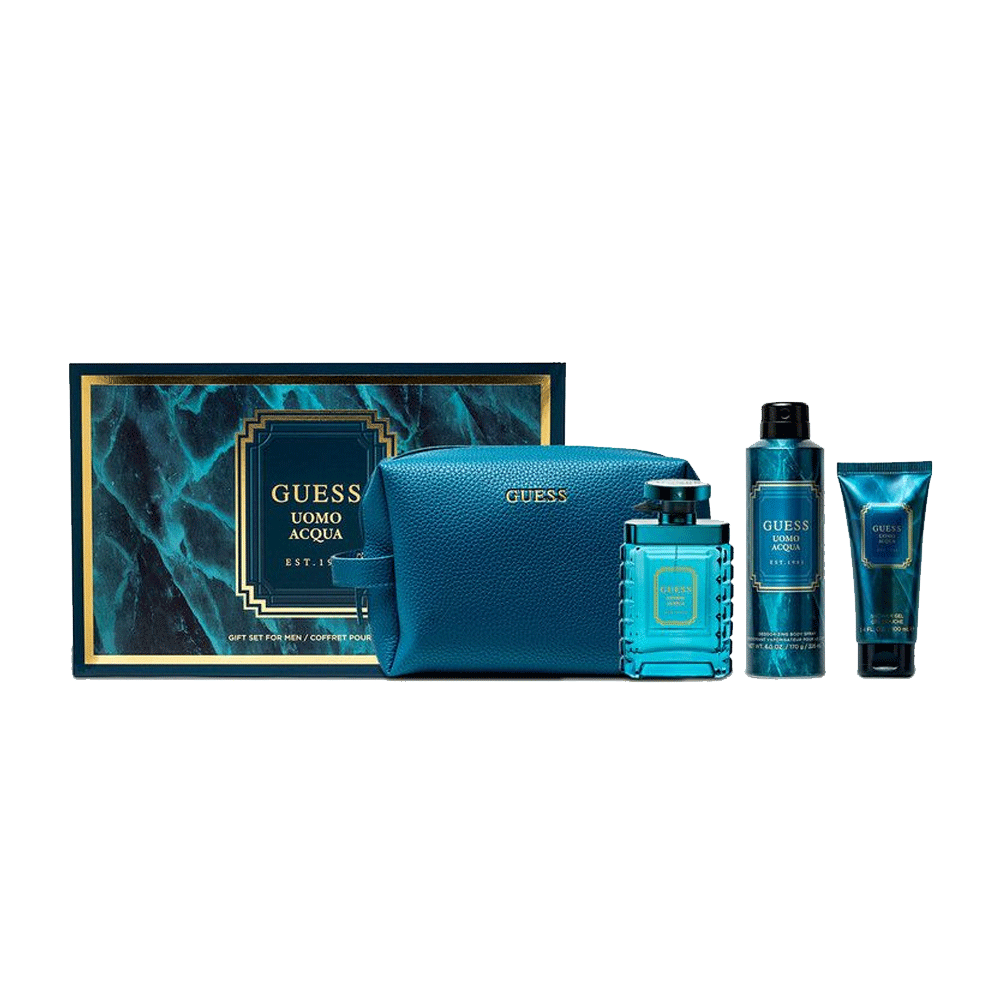 Guess Uomo Acqua Gift Set For Men