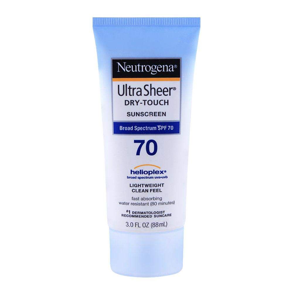Neutrogena Ultra Sheer Dry-Touch Sunscreen Lotion SPF 70 88Ml