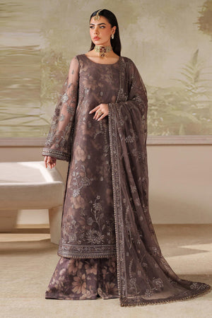 Zaneera by Zarif Unstitched 3 Piece Printed & Emb Formals Collection'2025-Zrf-Zpe-08-Mahveer