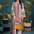 Asim Jofa Gul Rung Pret Collection Ajgr-10 Printed Swiss Lawn 3 Pcs