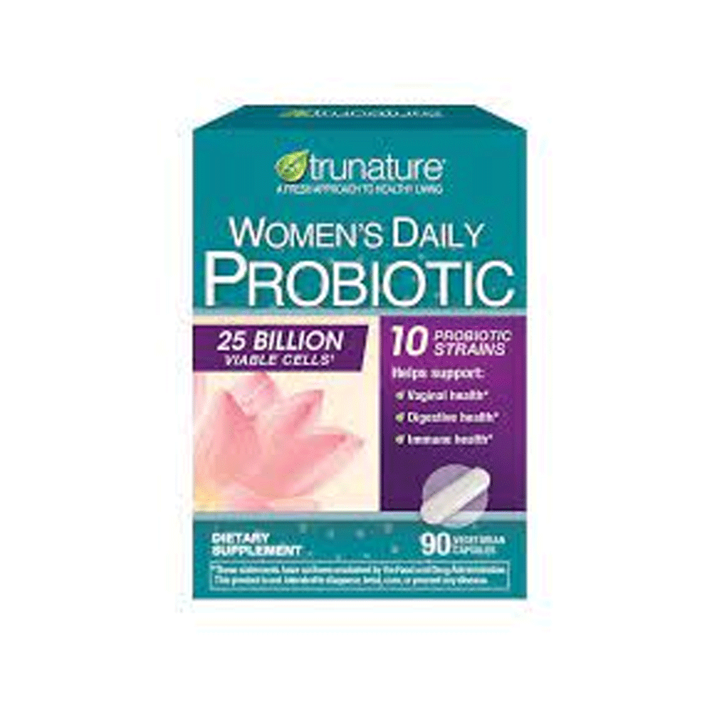 Trunature Womens Daily Probiotic 25 Billion 90s - Snapcart.pk