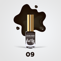 Color Studio - 09 Baroque - Peel Off Nail Colors - Water Based Nail Polish