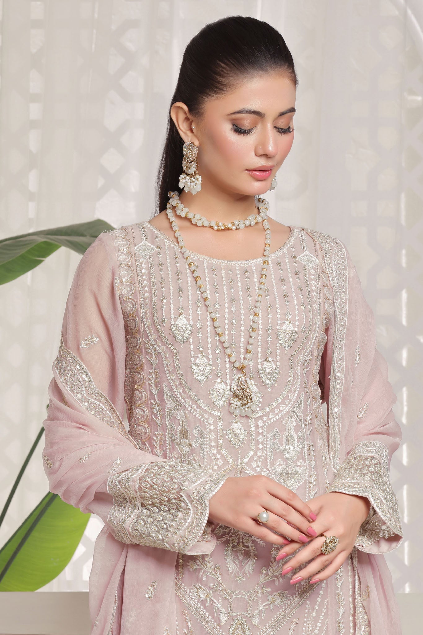 Myra By Soghat Stitched 3 Piece Luxury Emb Chiffon Collection'2025-Myra-09-Pink
