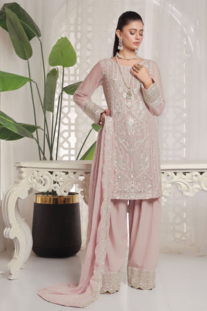 Myra By Soghat Stitched 3 Piece Luxury Emb Chiffon Collection'2025-Myra-09-Pink