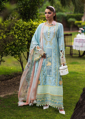 Bloom & Beyond - Paras By Pasha Unstitched 3 Piece Lawn Collection'2025-Crystal Bloom