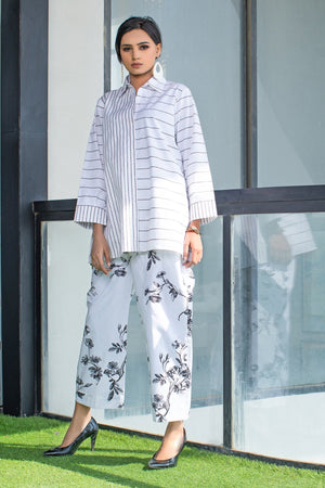 Urban Cut 2 Piece Cotton Printed  Patch Work Co- Ord Set