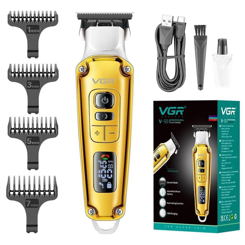 VGR-V-931 Professional Hair Trimmer with Digital Display