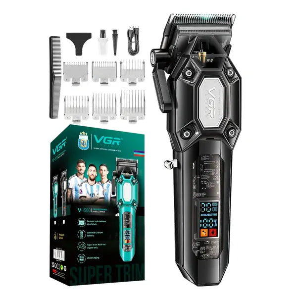 VGR-V-600 Professional Cordless Hair Clipper for Men & Barbers