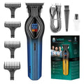 VGR-V-921 Professional Digital Display Turbo function 7000RPM Pro Li Outliner Electric Cordless Hair Clipper Grooming Kit T-Blade Close Cutting 0mm Bald Head Clipper